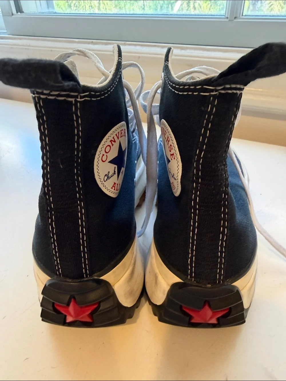 JW Anderson x Converse Run Star Hike Hi Black 164840C women size 7, men size 5.5